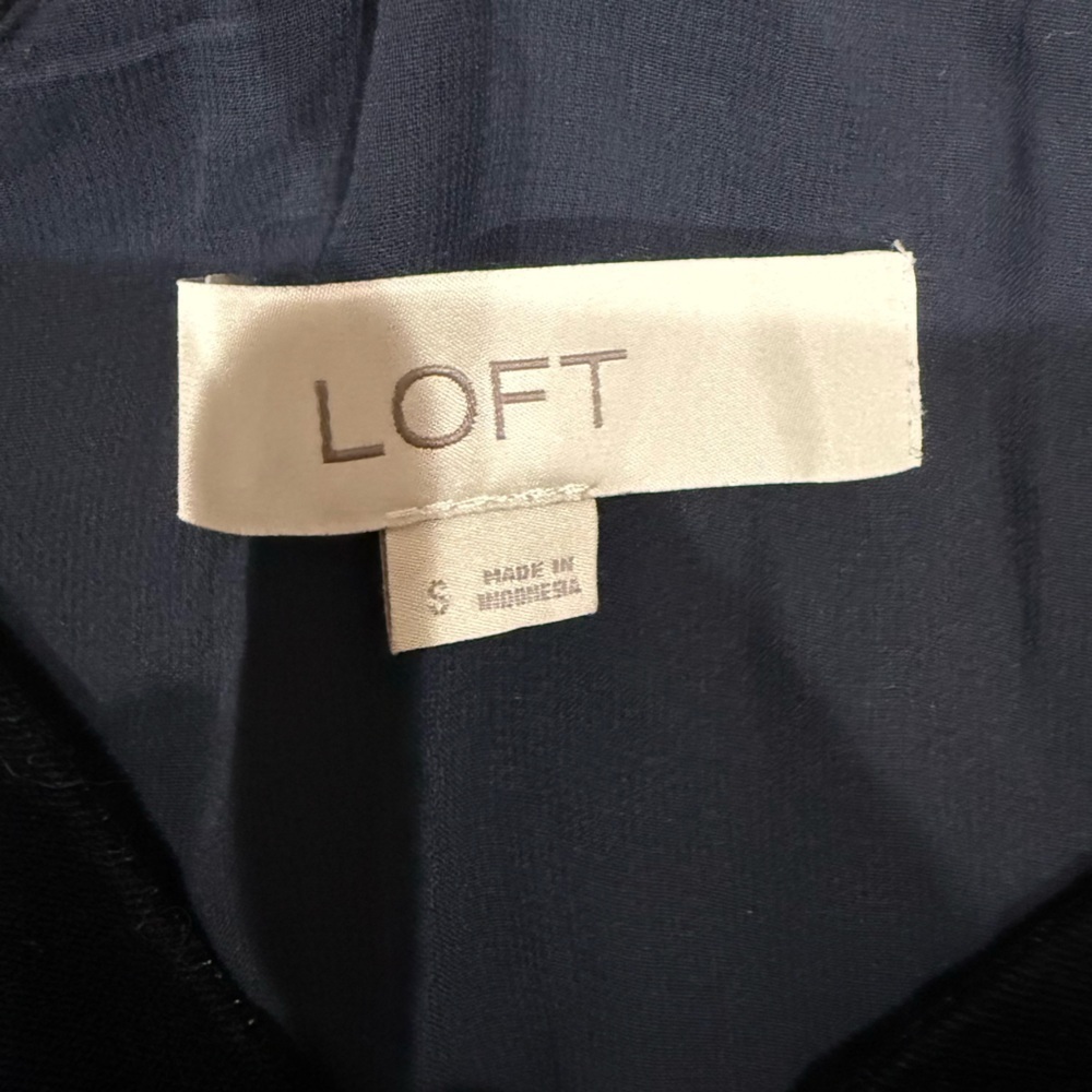 LOFT Black Velvet Camisole Top - Picture 3 of 4